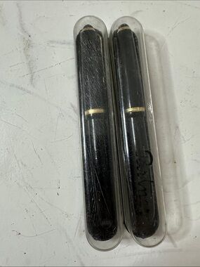 RARE FIND 2 VINTAGE PARTNER PENS filler with reserve tank piston filler, GERMANY
